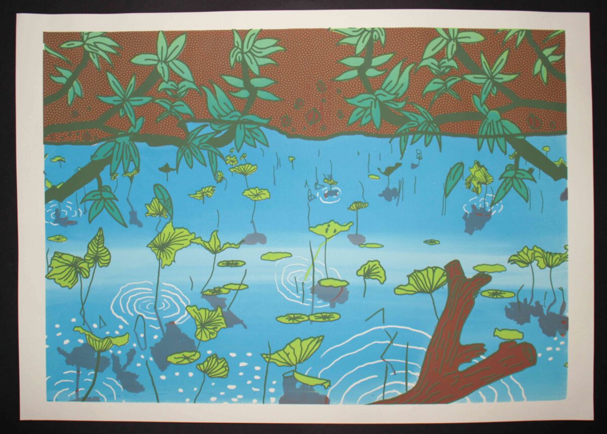 Afternoon by the Pond - Sheng Jung Tsai